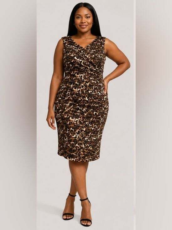 Adrianna Papell Dresses & Skirts - Adrianna Papell Black Dress Label Detail Size 14